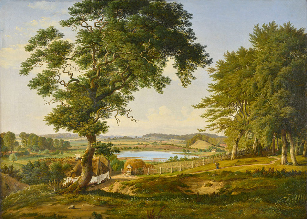 Maleriet (Olie på lærred - 56 x 75 cm), blev erhvervet af Søllerød Kommunen i 1960'erne og vist første gang på Søllerød Rådhus ved udstillingen "Søllerød i Billeder" i foråret 1967. Maleriet hænger i dag på Rudersdal museer.